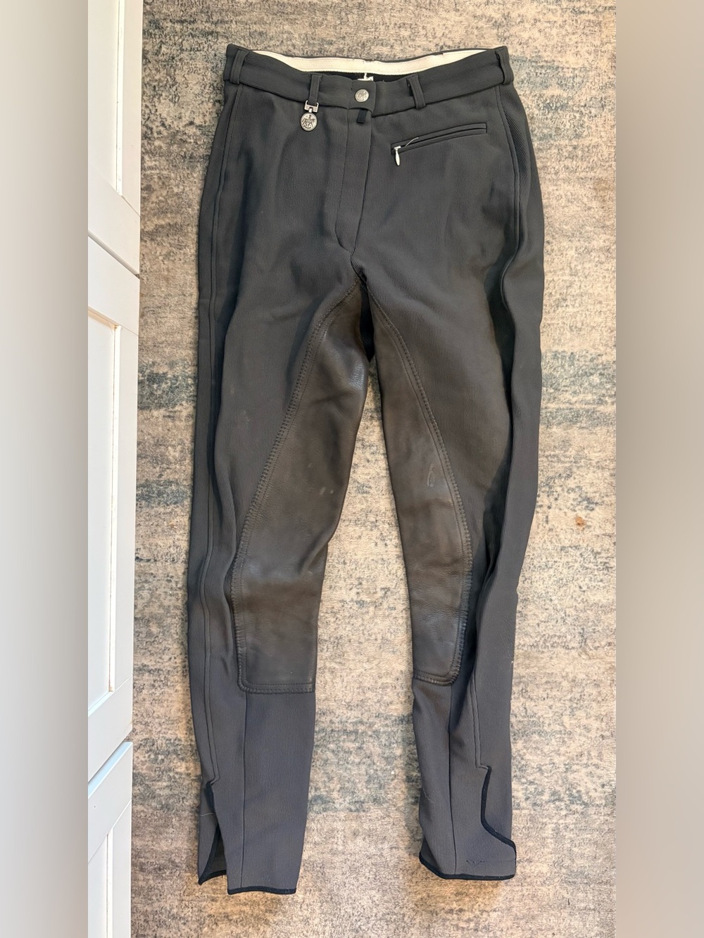 PIKEUR Equestrian Breeches with Grip Knee Patches SZ 26L